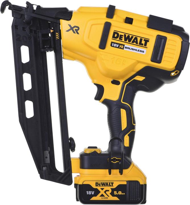 Actual product image DeWalt NAILER 18V 16Ga 32-63mm 2x5.0Ah BRUSHLES DCN660P2