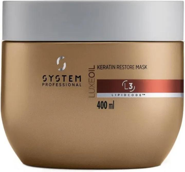 Image du produit System Professional Keratin Restore Mask 400ml (400 ml)