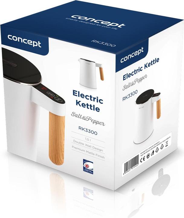 Actual product image Concept RK3300 electric kettle (1.50 l, EU plug)