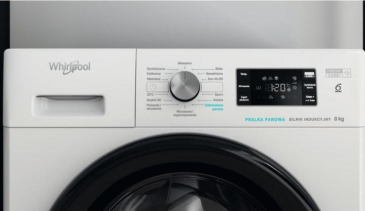 Actual product image Whirlpool Washing machine FFB 8258 BV DE (8 kg, Left)