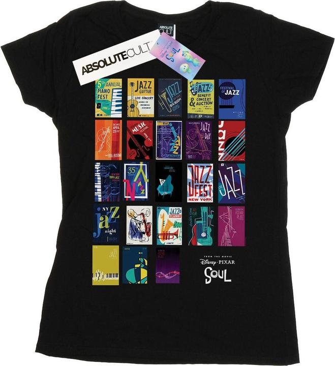 Disney Soul Jazz Poster Wall TShirt (M)