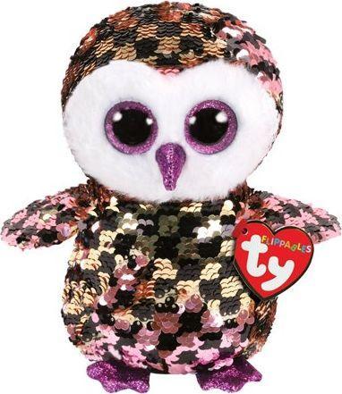 Image du produit Ty Flippables Checks Owl TY36785 (24 cm)