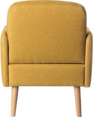 Image du produit Paperflow Fauteuil BROOKS FTBRO.23.20 jaune safran
