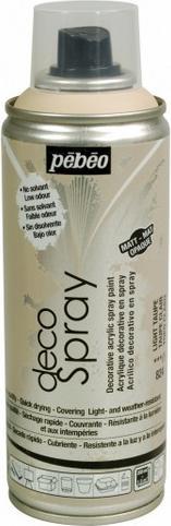 Actual product image Pebeo Decospray Matt acrylic paint (Taupe Light, 200 ml)