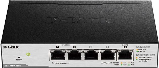 Immagine prodotto D-Link Dgs-1100-05pd (5 Porti)