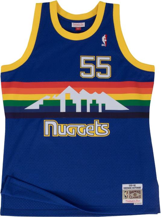 Image du produit Mitchell & Ness NBA Denver Nuggets Dikembe Mutombo Maillot Hommes (M)