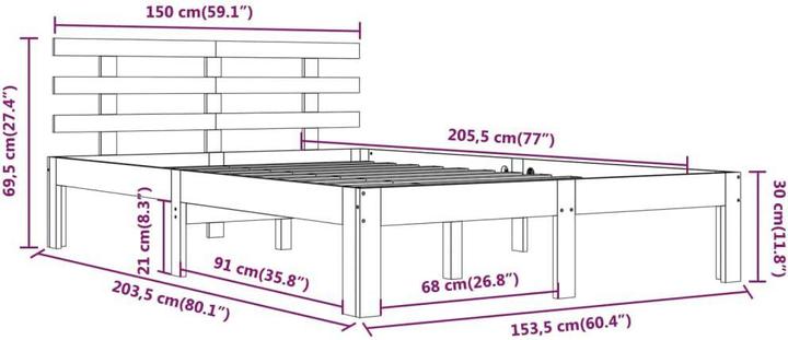 Actual product image VidaXL Swana (150 x 200 cm)