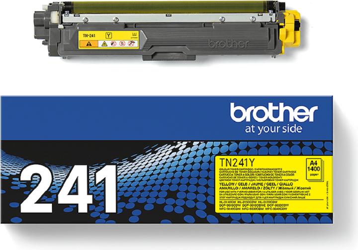 Actual product image Brother Tn-241y (Y)