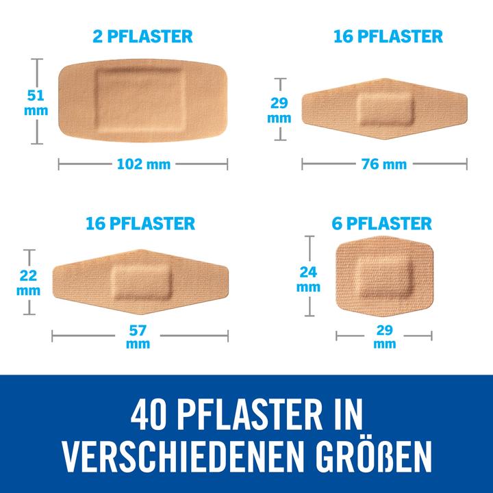 Actual product image Nexcare Duo plasters (40 x)