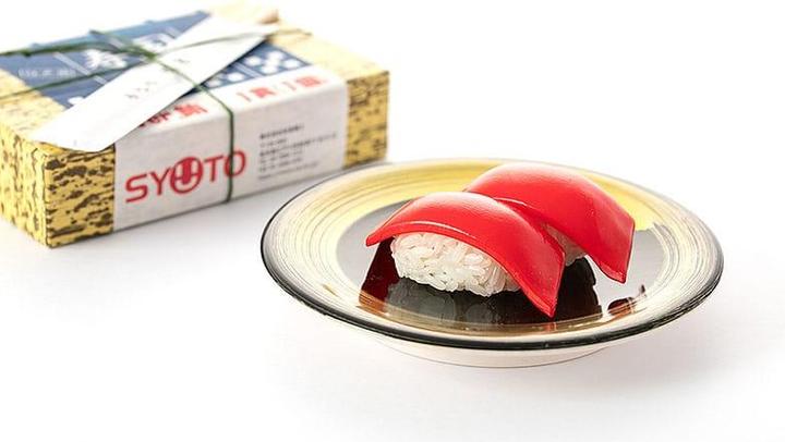 Produktbild Syuto Seiko Sushi Plastik Model Kit 1/1 Tuna (re-run) 3 cm