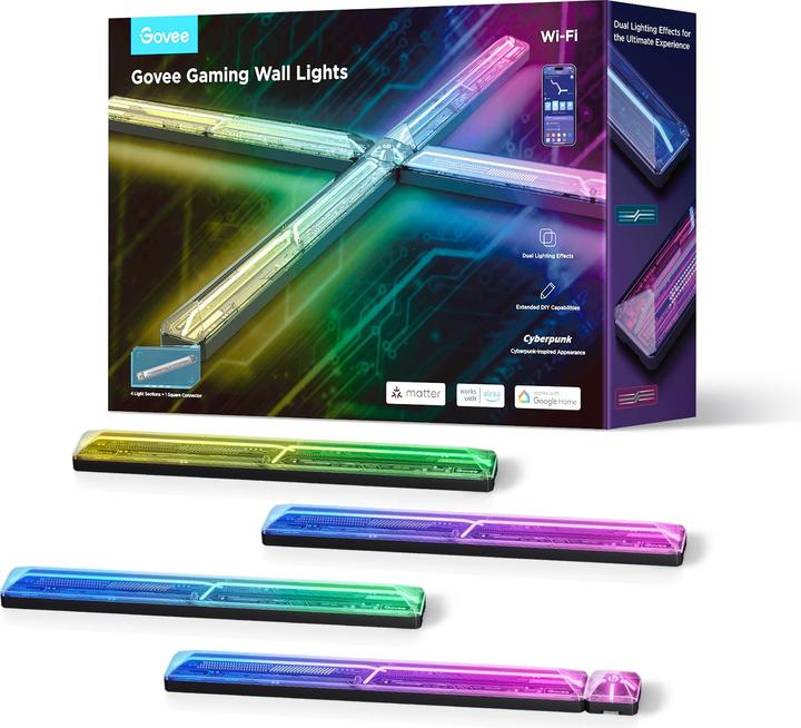 Actual product image Govee Gaming wall light (100 lm)