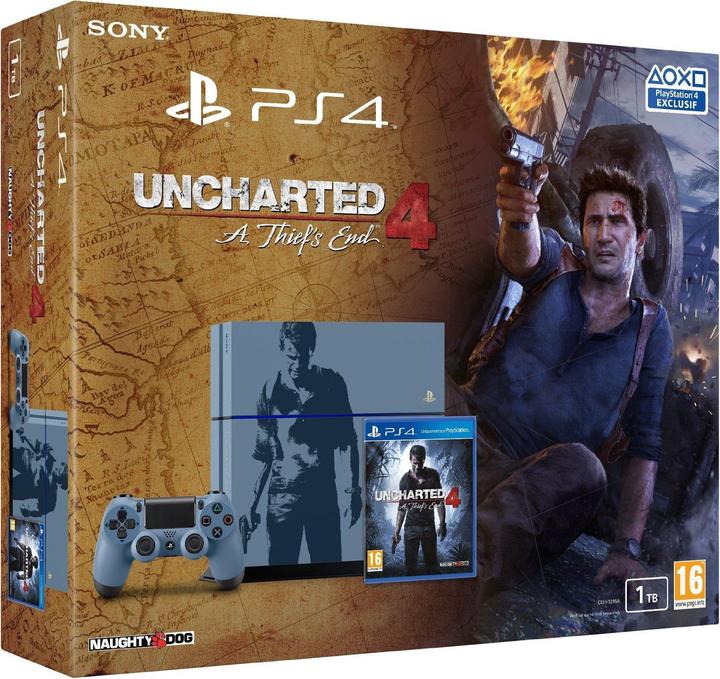 Immagine prodotto Sony Playstation 4 Uncharted 4 Limited Edition, 1TB