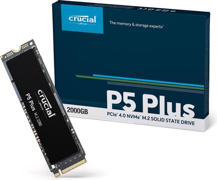 Actual product image Crucial P5 Plus (2000 GB, M.2 2280)