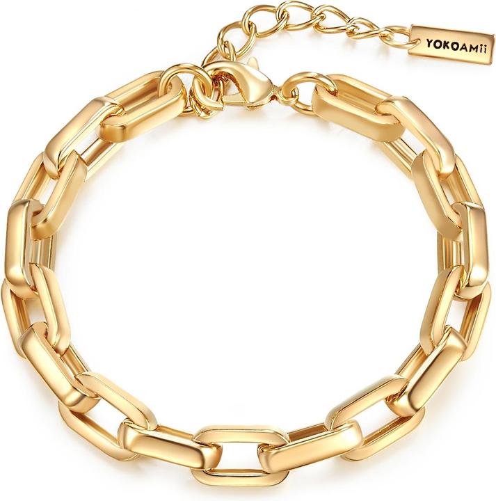 Actual product image Yokoamii Ladies metal yellow gold - 30188 (17 cm, Metal alloy)