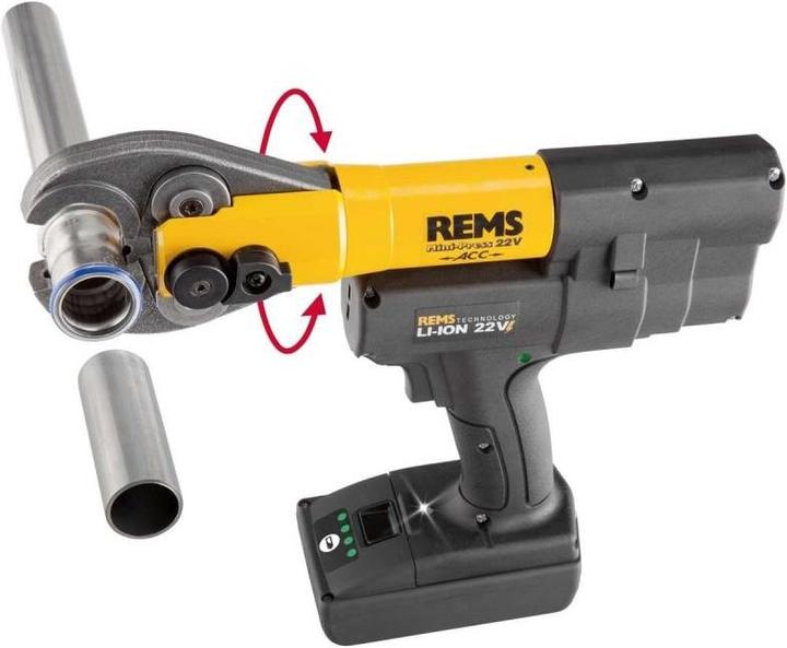 Productafbeelding Rems Pijpkrimptang Mini-Press 22V ACC