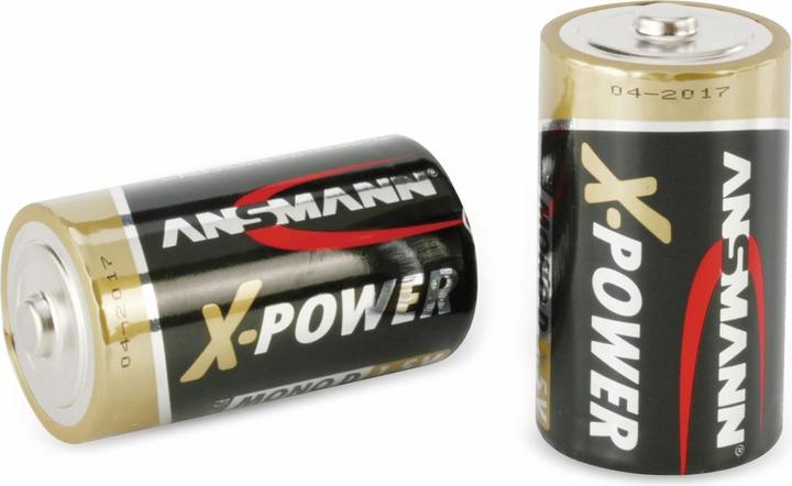 Actual product image Ansmann X-Power (2 pcs., D)