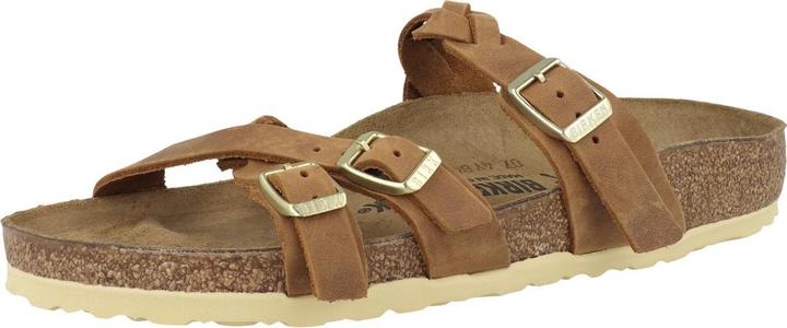 Actual product image Birkenstock Franca Braided geöltes Naturleder schmal - 67441 (41)