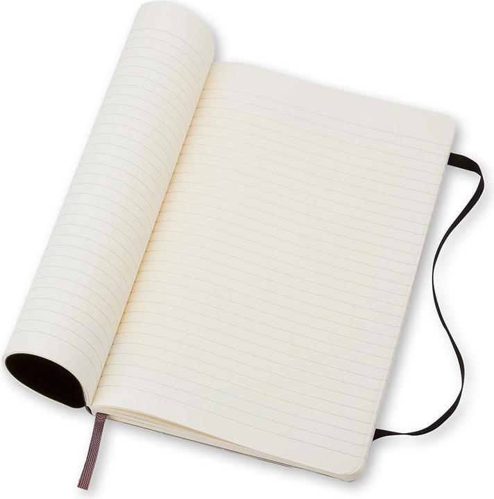 Actual product image Moleskine Classic Soft Large (A5, Lined, Soft cover)
