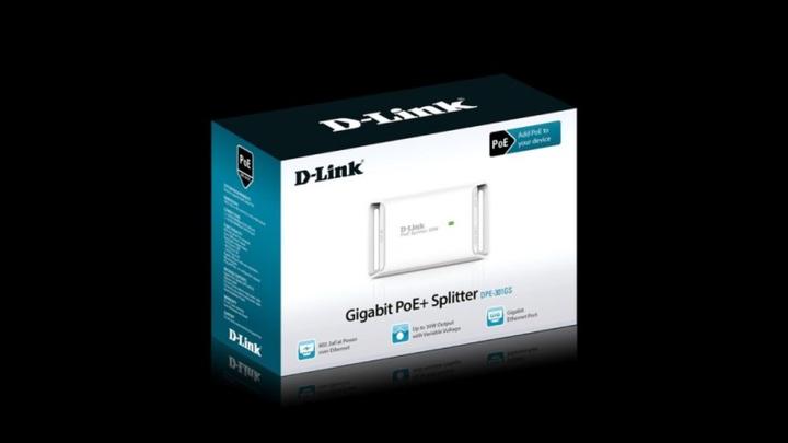 Produktbild D-Link 1-Port Gigabit Poe+ Splitter (1 Ports)