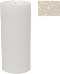 Actual product image Herzog Kerzen Pillar candle Kristallo Alto 20 cm ivory (1 pcs.)