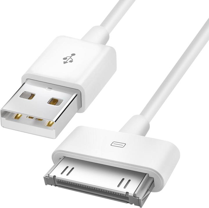 Produktbild Akyga Kabel USB AK-USB-08 USB A (m) / Apple 30 pin (m) ver. 2.0 1.0m (1 m, USB 2.0)