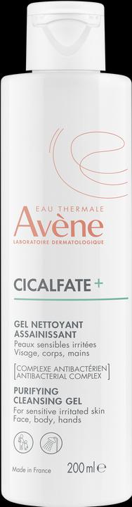 Image du produit Avène Cicalfate+ Gel nettoyant assainissant (Chiffons de nettoyage, 200 ml)