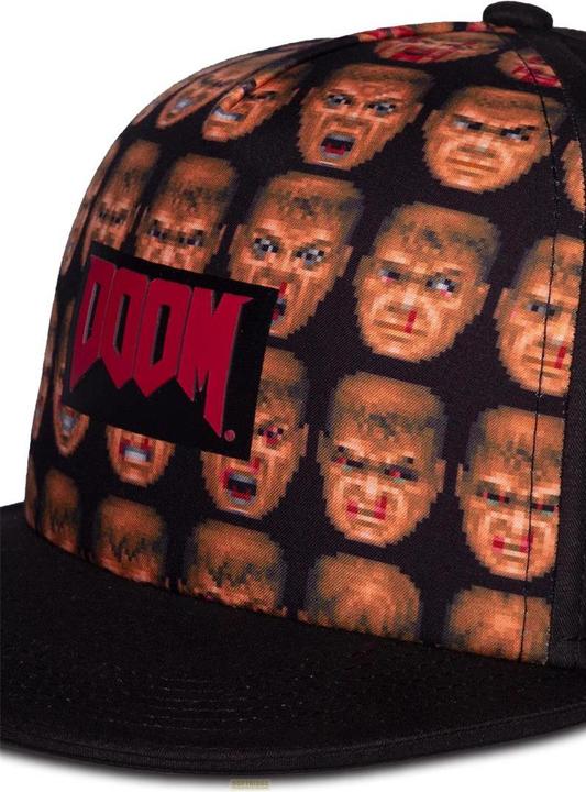 Actual product image Difuzed Doom - Men's Snapback Cap (One size)