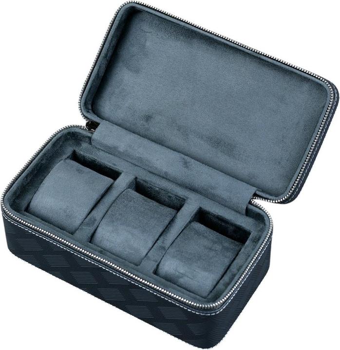 Atelier Farel Leder-Uhrenetui ZIP Premium - 3 Uhren