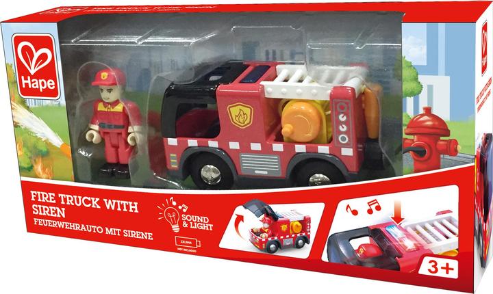 Produktbild Hape Feuerwehrauto mit Sirene