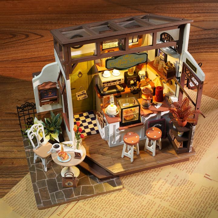 Produktbild Robotime Slow Life Café No.17 - Diorama