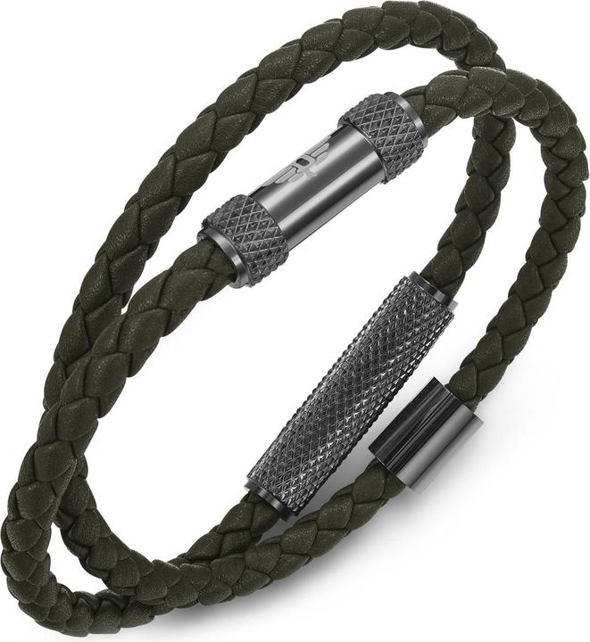 Produktbild Police Urban Texture Armband (20 cm, Leder, Edelstahl)