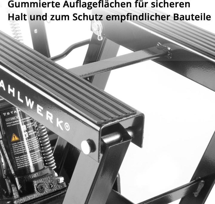 Produktbild Stahlwerk Motorrad-Hebebühne MLT-680 ST 680 kg Tragkraft 115-375 mm Hubbereich