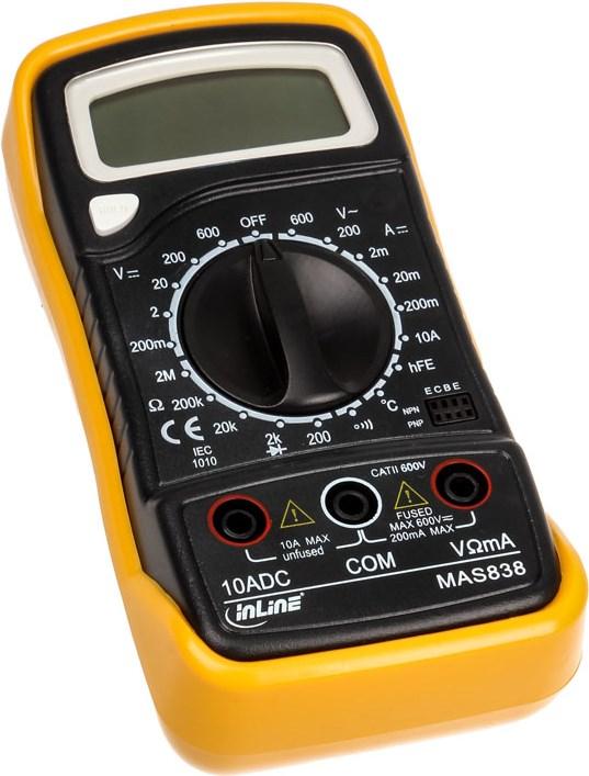 Actual product image InLine Multimeter