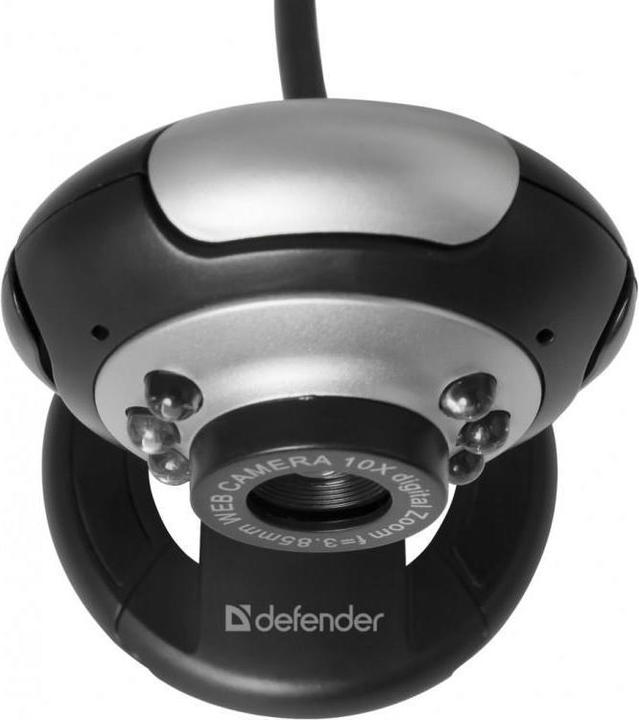 Produktbild Defender Web-cam C-110 0.3MP backlight photo button (0.30 Mpx)