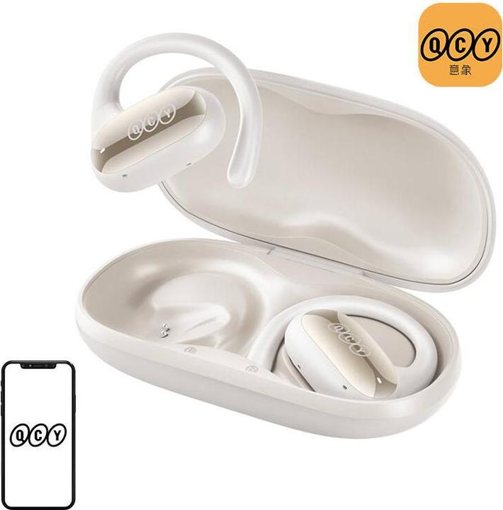 Actual product image QCY T30 Crossky GTR2 Headphones (white) (28 h, Wireless)