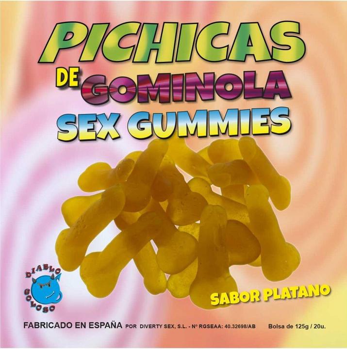 Image du produit Diablo Picante Gummy Pénis Banane