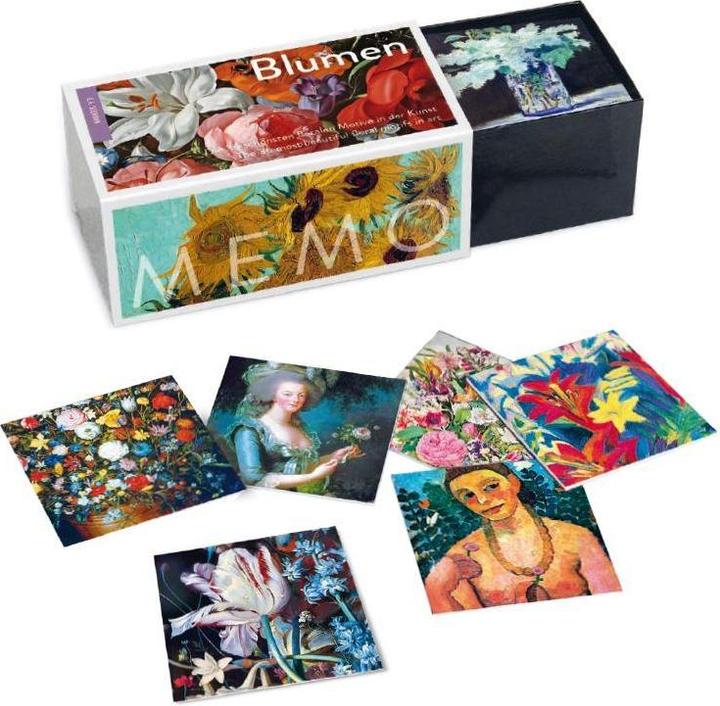 Produktbild Blumen. Memo / Flowers. Matching Game (Deutsch, Englisch)