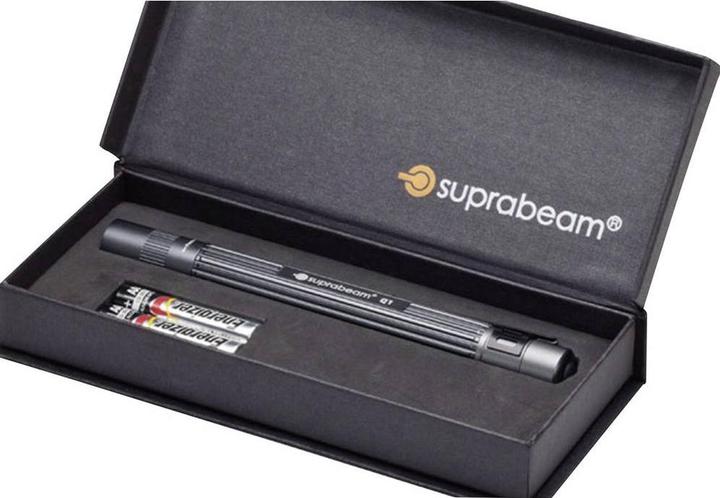 Actual product image Suprabeam Q1 Q1 Penlight Battery Powered LED 14.2cm Grey (14.20 cm, 160 lm)