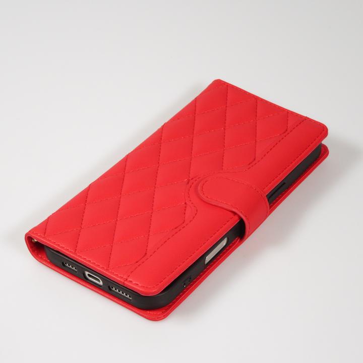 Produktbild PhoneLook Hülle Elegante Flip-Matratze mit Magnetverschluss Trageschlaufe und Kartenfächern Rot (Apple iPhone 16 Pro Max)