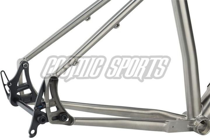 Produktbild Salsa Timberjack Ti MTB Rahmen, 27.5+/29", XL, titanium