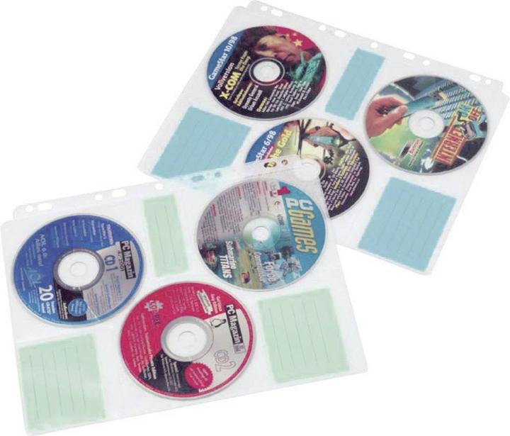 Hama 1x10 CD-ROM index hoesjes
