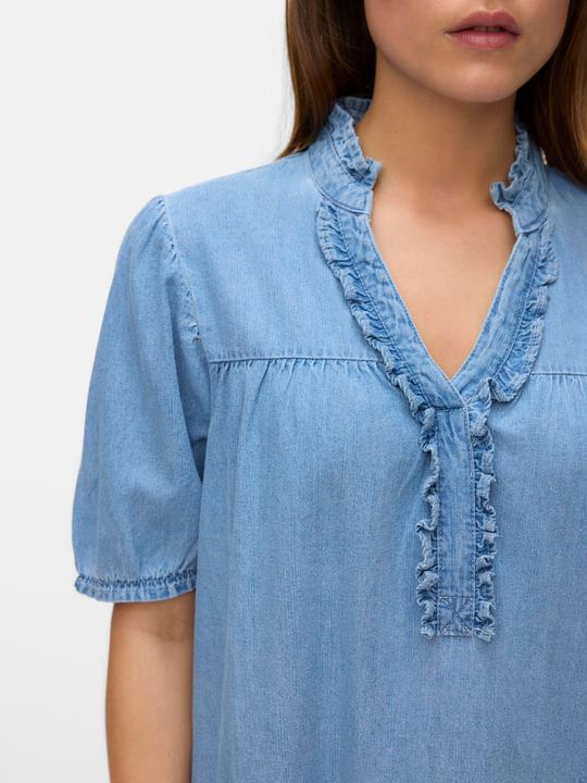 Immagine prodotto Vero Moda VMROSA Kurzes Kleid Jeanskleid (XS)