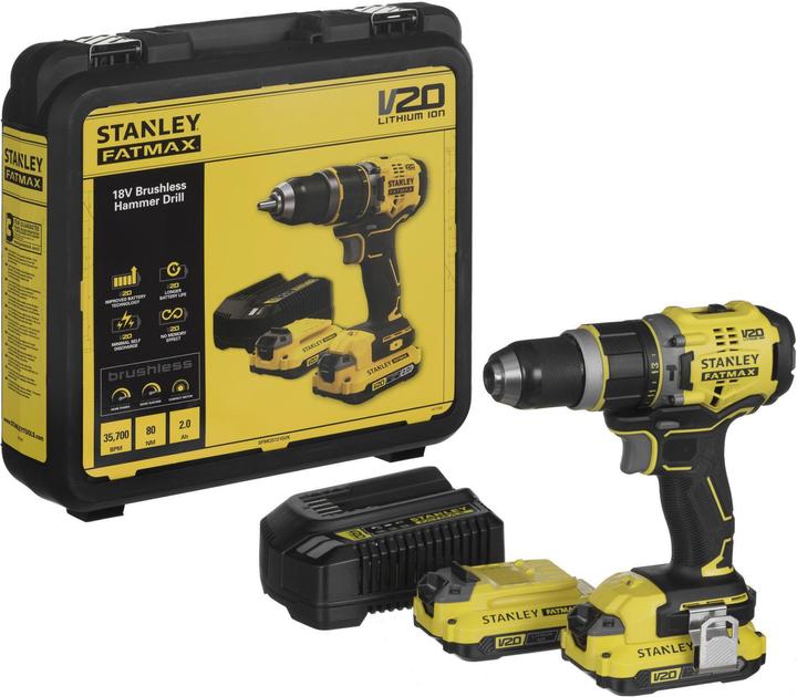 Actual product image Stanley SFMCD721D2K (Rechargeable battery operated)