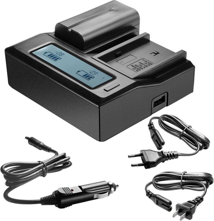 Produktbild Newell Neewer Dual LCD Charger Sony NP-F550 F570 F770