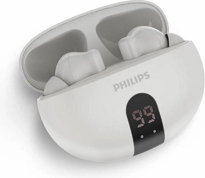 Produktbild Philips True Wireless In-Ear-Kopfhörer TAT2520WT/00 Weiss (ANC, 19.50 h, Kabellos)