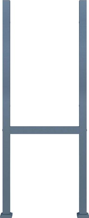 Produktbild Wiltec Toboli Paketbox Ständer 610x115x1500mm Briefkasten Standfuss Standbriefkasten