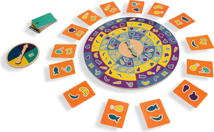 Produktbild BS Spiel 'Dinner Spinner' (Französisch, Deutsch, Italienisch, Englisch)