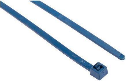 Image du produit HellermannTyton Collier de serrage 250x4,6mm bleu (Serre-câbles en plastique, 250 mm, 100 pcs)