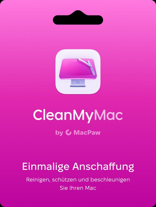 Produktbild MacPaw CleanMyMac (1 User, 1 Geräte/User, unbegrenzt)