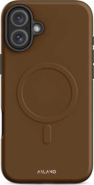 Actual product image Avlano Hardcase iPhone-Hülle mit MagSafe Braun (Apple iPhone 16 Plus)